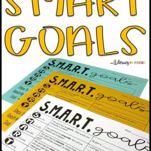 SMART goals printable worksheet