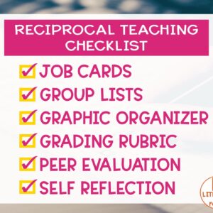 Reciprocal Teaching Checklist