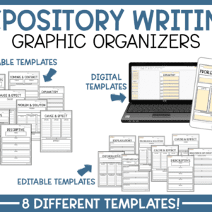 Informational Writing Graphic Organizers
