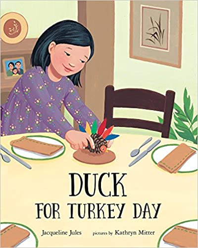 Thanksgiving Picture Book Duck for Turkey Day