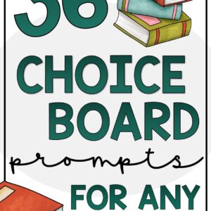 36 Choice Board Prompts for Any Texts