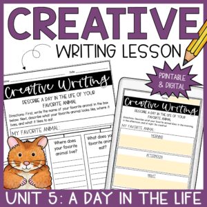 Creative Writing Prompt and Lesson Plan