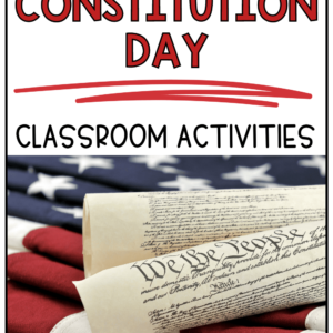 Constitution Classroom Activities for Kids