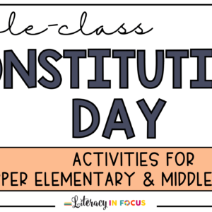 Constitution Day Activities for Kids