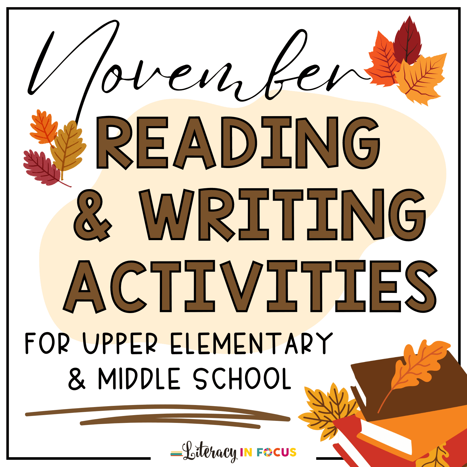 November Reading & Writing Activities