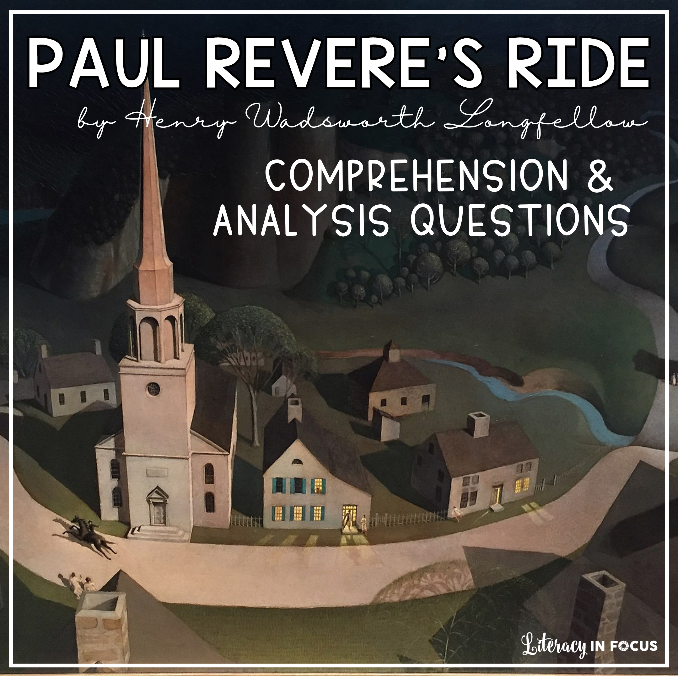 Paul Revere's Ride Comprehension Questions