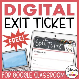 Free Digital Exit Ticket