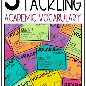 Vocabulary Strategies for Struggling Readers
