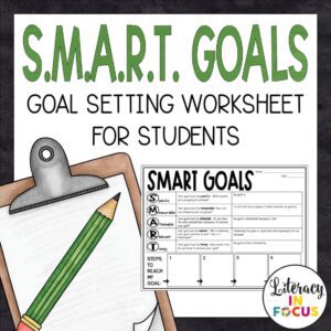 SMART Goals Free Worksheet