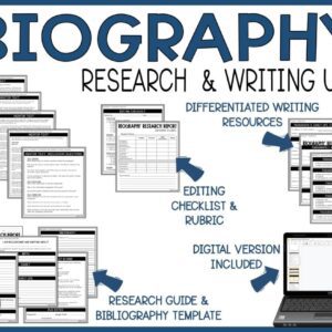 Biography Research and Writing Unit
