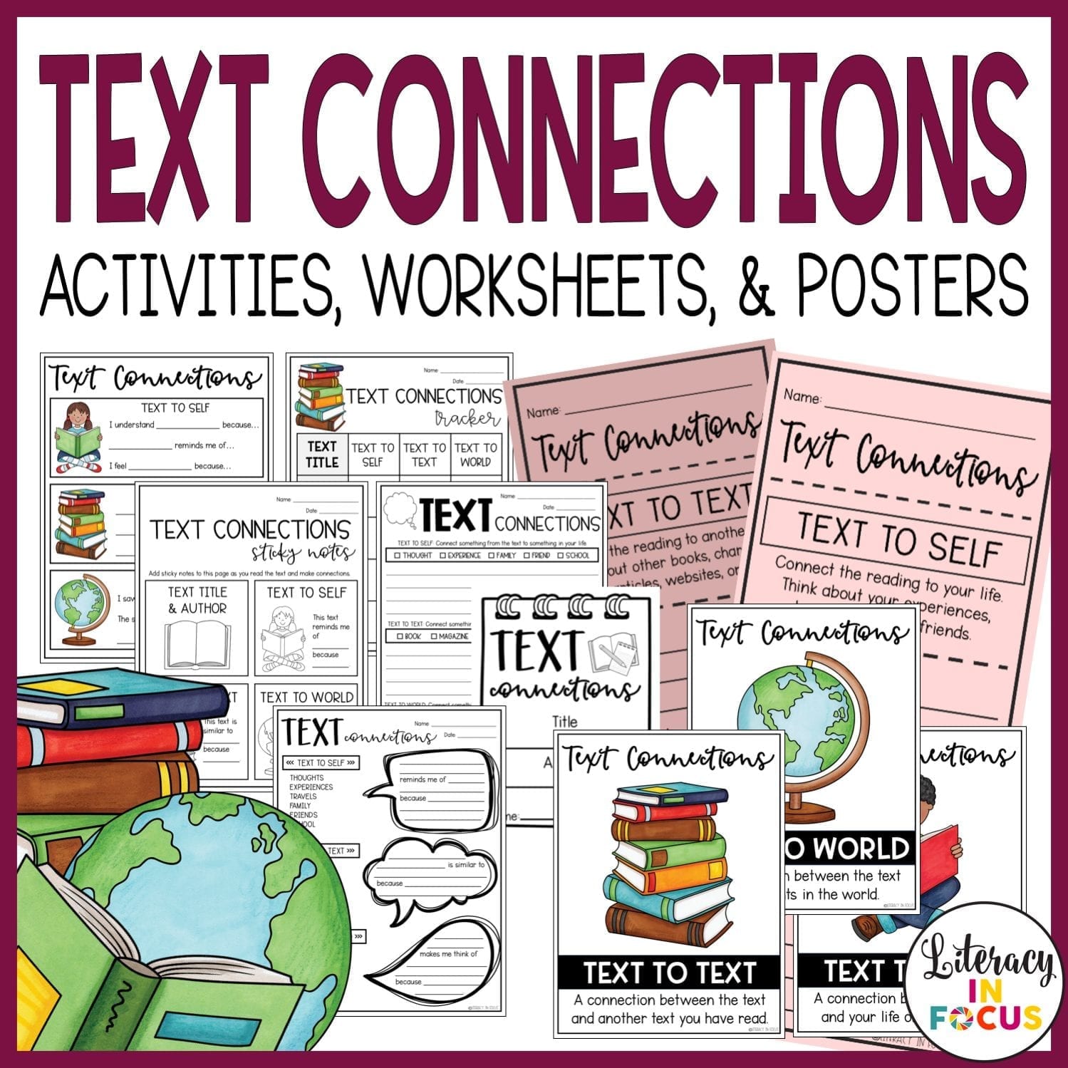 11 Activities for Teaching Students to Make Text Connections Throughout Text To Self Connections Worksheet