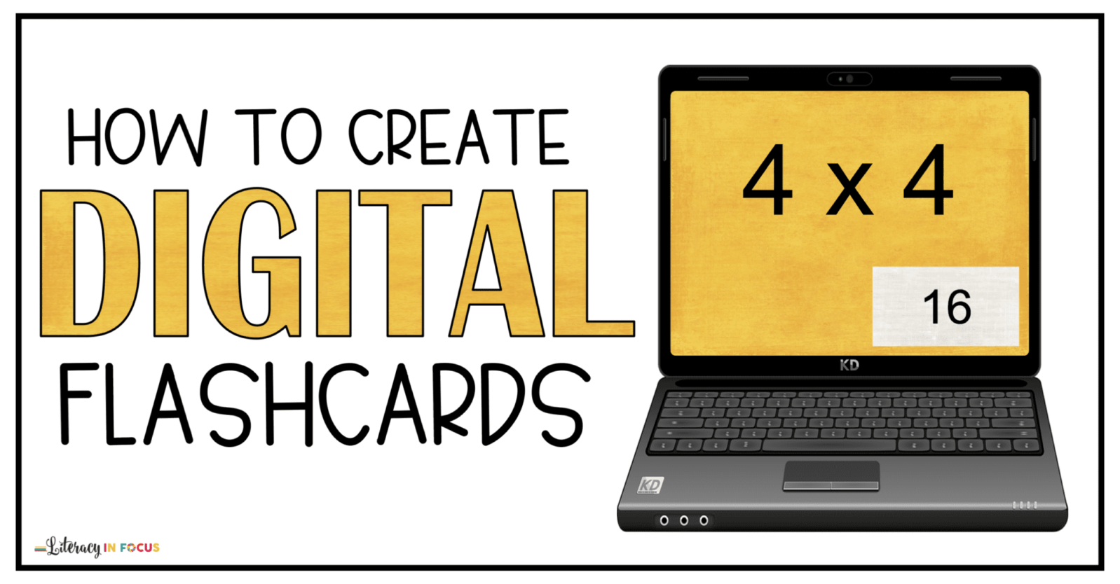 How to Create Digital Flashcards with Google Slides Literacy In Focus