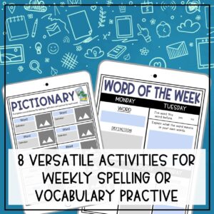 Weekly Vocabulary Activities