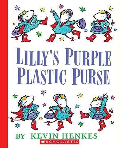Lillys Purple Plastic Purse