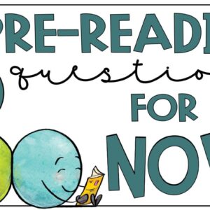 16 PreReading Questions for Any Novel