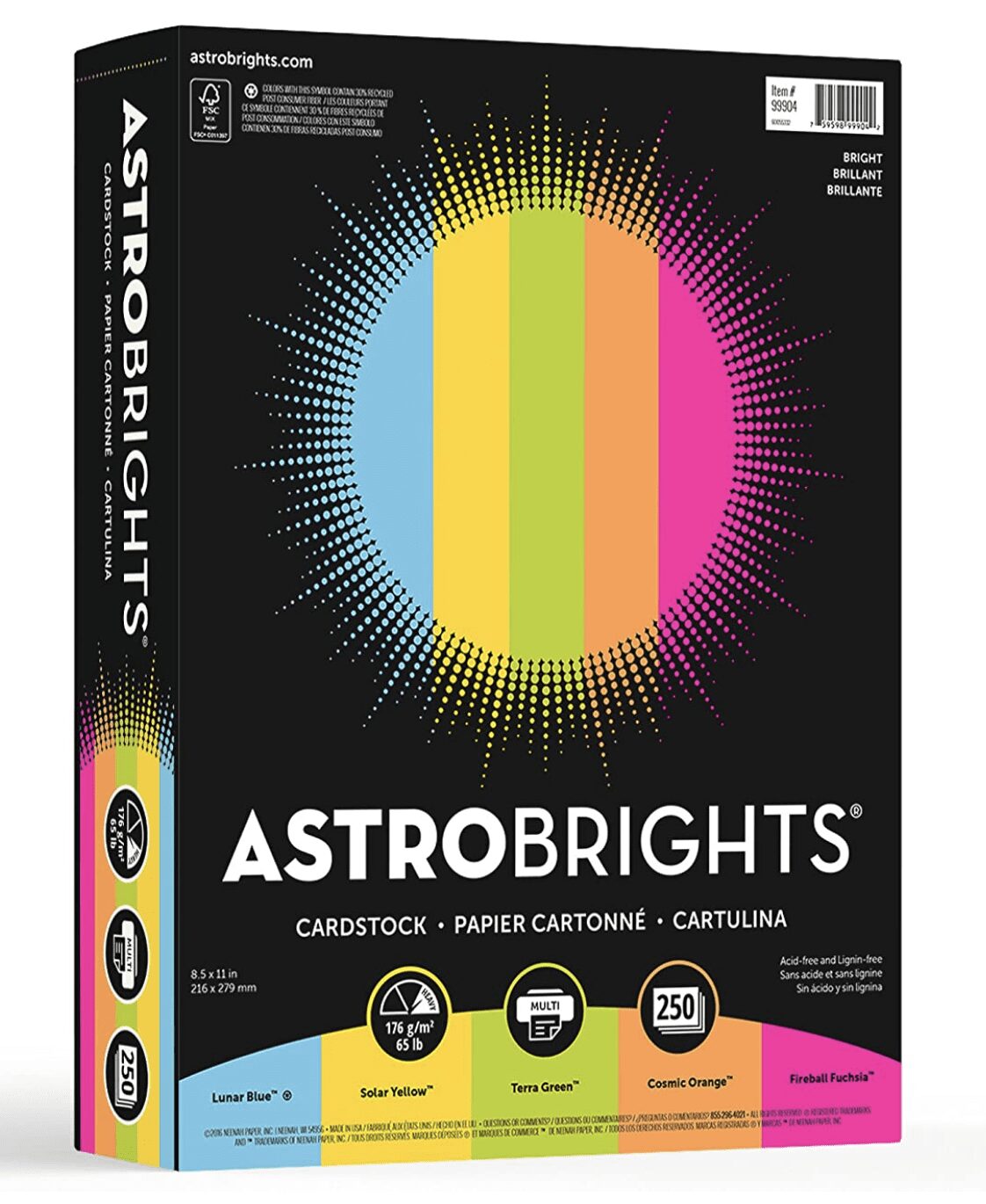 Astrobrights Paper