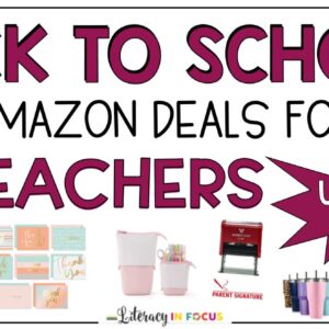 Amazon Back to School Deals for Teachers