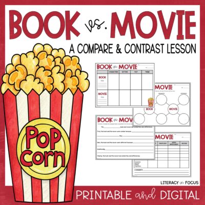 Book vs. Movie Compare and Contrast Lesson