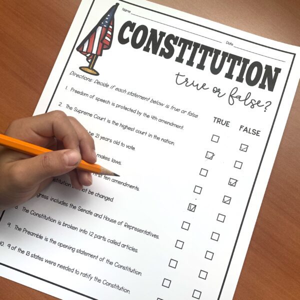 Free Constitution Day Printable
