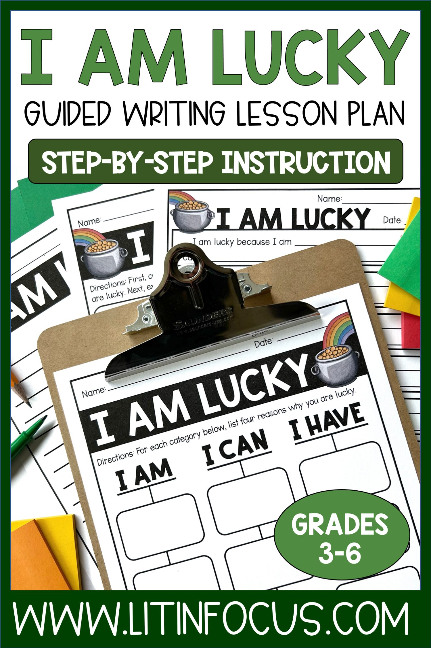 St Patricks Day Guided Writing Lesson