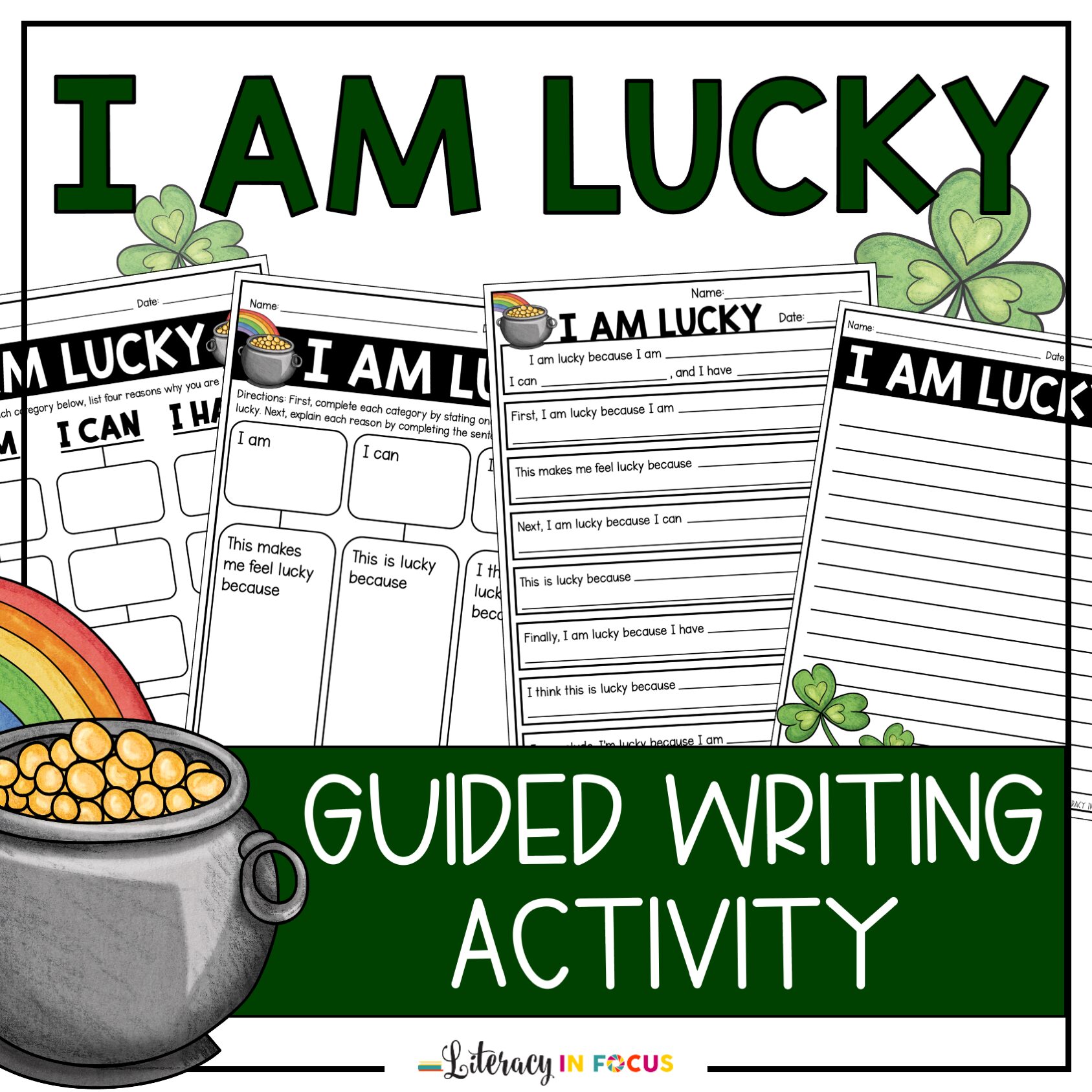 St. Patricks Day Guided Writing Activity