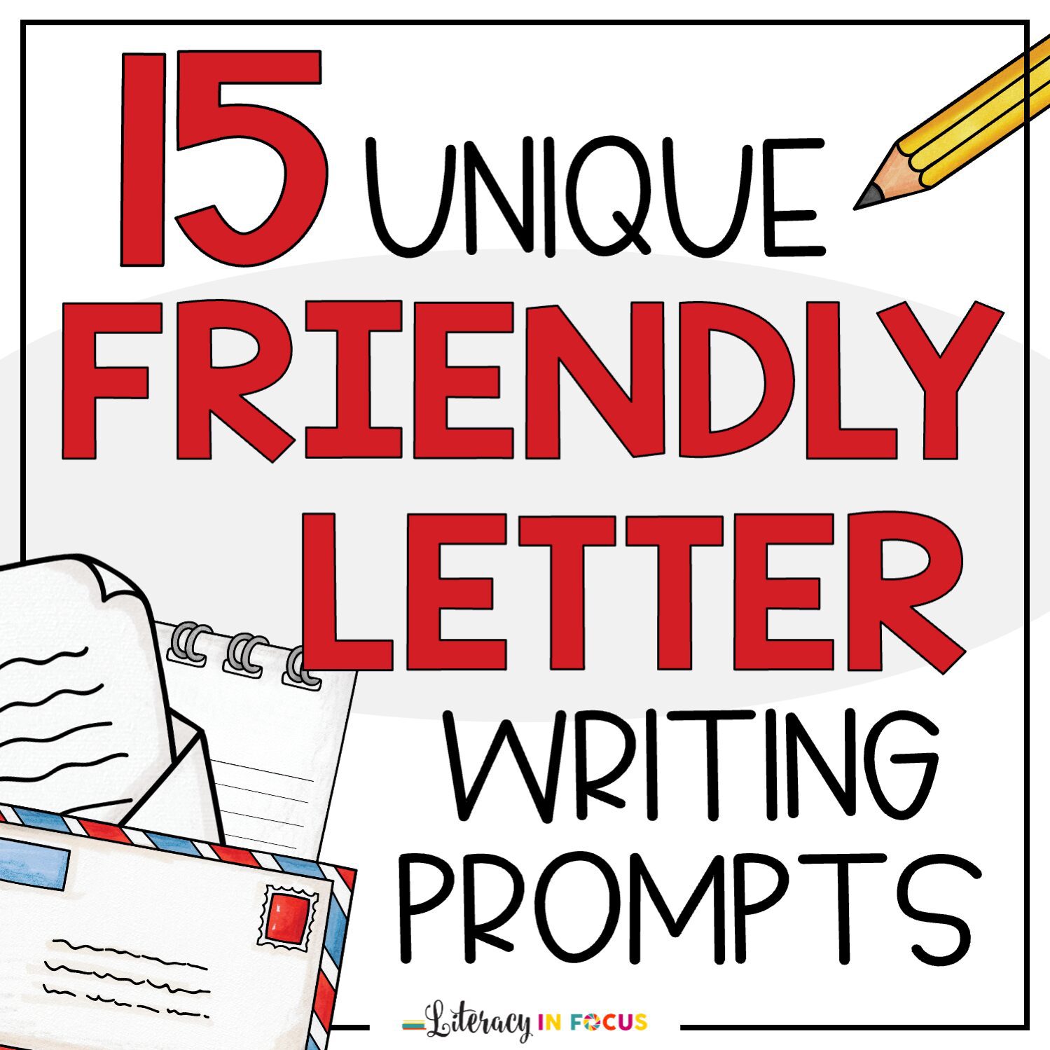 15 friendly letter topic ideas