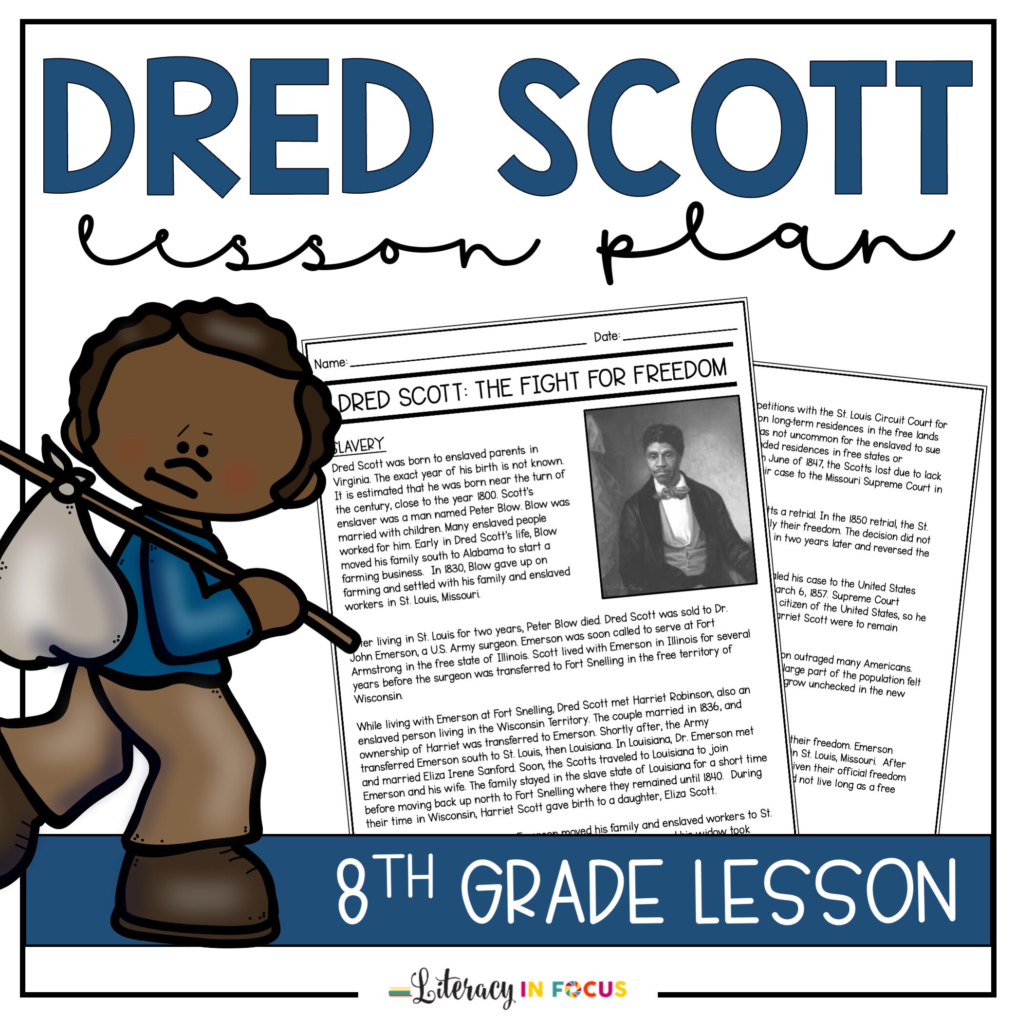 Dred Scott Lesson Plan for 8th Grade