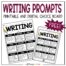 Free Writing Prompts Worksheet