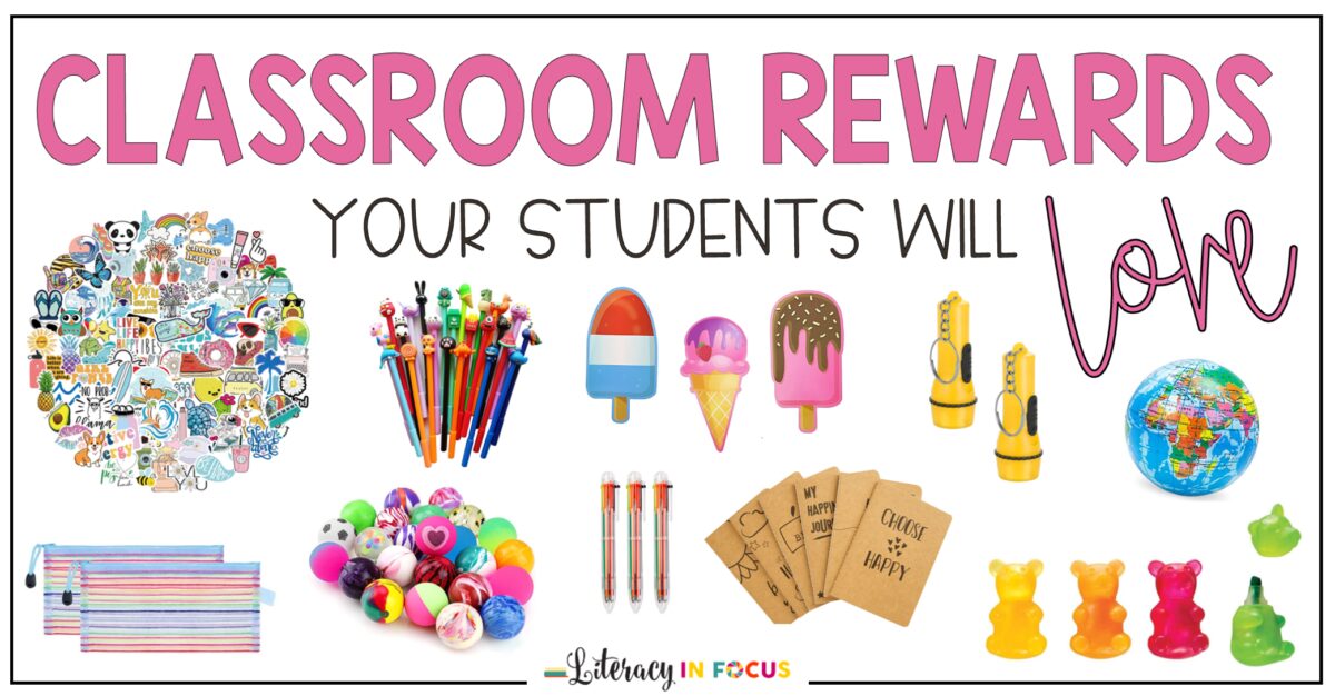 Classroom Rewards for 5th grade and Up