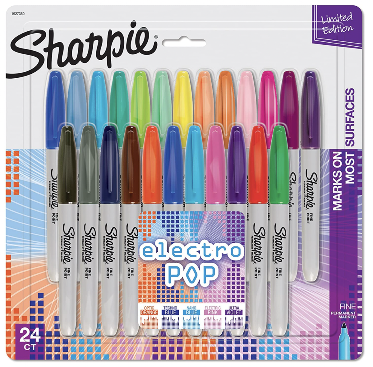 Electro Pop Sharpie Set