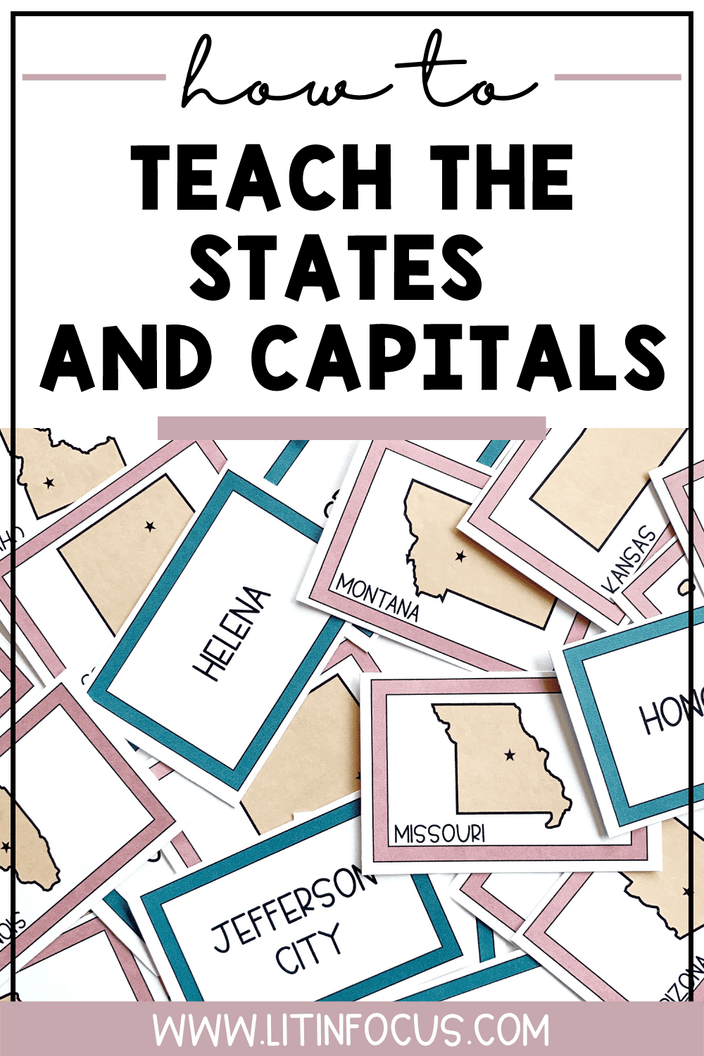 Ideas for Teaching the States and Capitals