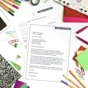 Free Business Letter Example and Template for Students