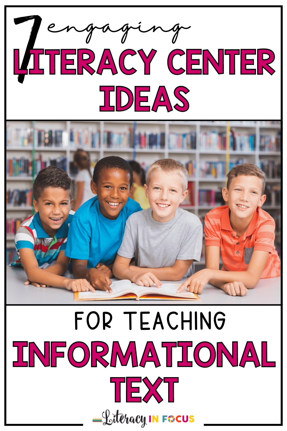 Literacy Center Ideas for Informational Text
