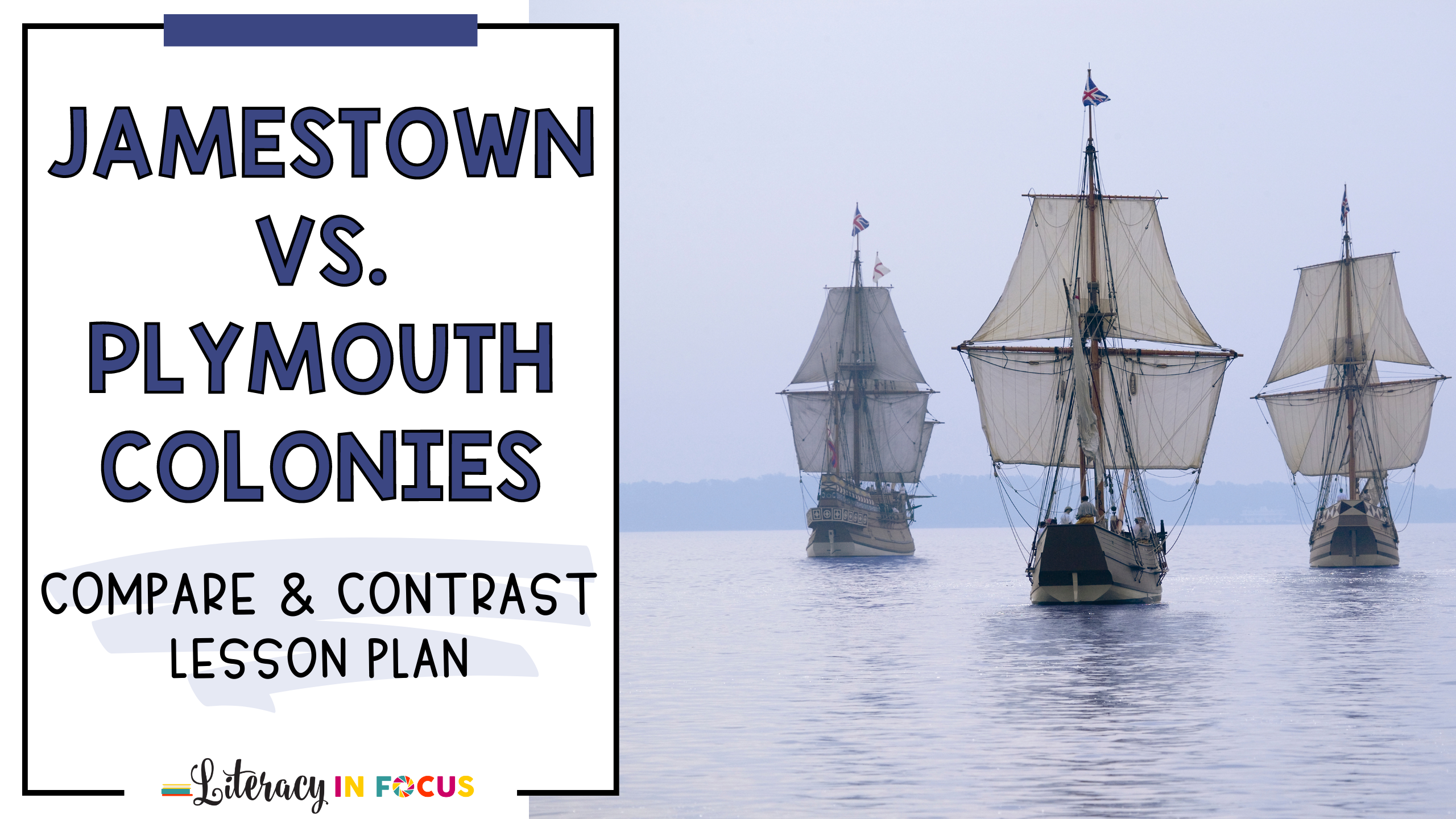 Jamestown and Plymouth Comparison Lesson Plan